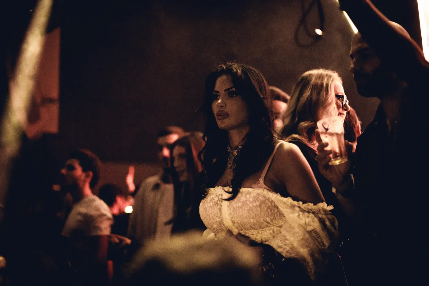 Guests in the crowd at an Atarashi night